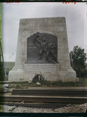 Image représentant France, Flirey, Monument de la Lorraine à la Gloire des Etats Unis de face