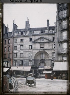 Image représentant 50 rue de Rennes, ancienne cour du Dragon de la rue de l'Égout