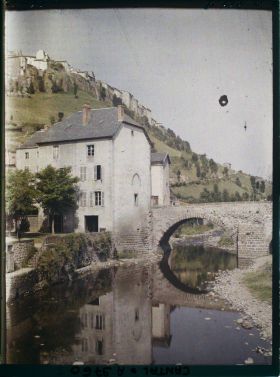 Image représentant Le pont vieux enjambant l'Ander