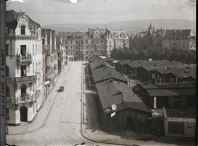 Image représentant Allemagne, Coblence, Place de la Gare, barraquements militaires