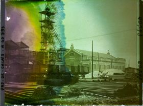 Image représentant France, Lens, Mine du Grand Condé, puits N° 2 bis