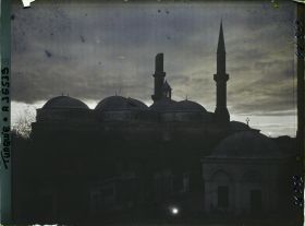 Image représentant Thrace, Andrinople, Coucher de Soleil sur Eski - Djami