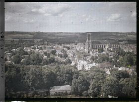 Image représentant Panorama de Soissons avec la cathédrale Saint-Gervais-et-Saint-Protais
