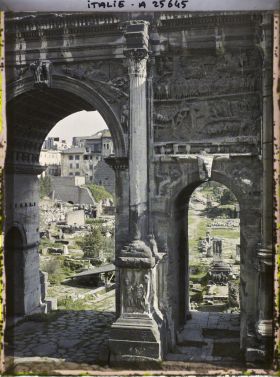 Image représentant Le forum romain