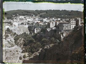 Image représentant Algérie, Constantine, Le Rhumel vers le Pont d'El Kantara