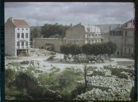 Image représentant France, Verdun, Ensemble de la Place d'Armes vers le Nord-Est