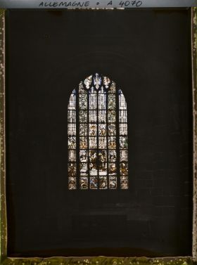 Image représentant Bavière, Nuremberg, Vitrail de l'Eglise St Sebald