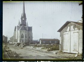 Image représentant France, Cernay près Monthois, Place de l'Eglise