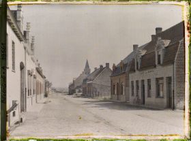 Image représentant Belgique, Font d'Houthulst, Une rue