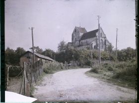 Image représentant France, St Mard, Vue vers l'Eglise