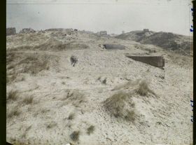 Image représentant Belgique, Heyst, Vue vers Duinbergen et la batterie Augusta