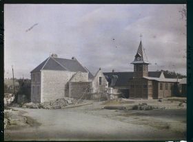 Image représentant France, Margival, L'Eglise et reconstructions