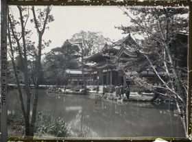 Image représentant Temple Byôdô-in : le Hôôdô (pavillon du phoenix)