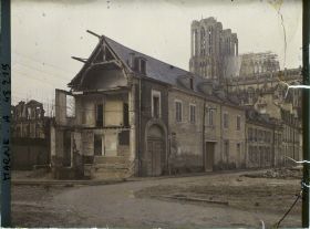 Image représentant France, Reims, Cathédrale et Ruines