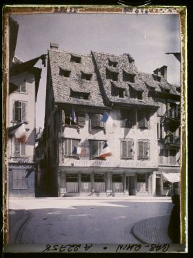 Image représentant France, Strasbourg, Vieilles Maisons Rue des Frères