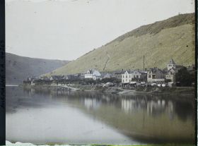 Image représentant Allemagne, Cochem (Moselle), La Moselle en amont de Cochem