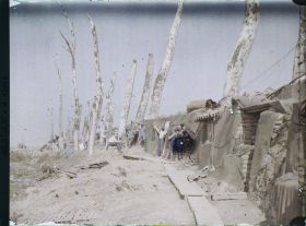 Image représentant Lignes de l'Yser près de l'Ecluse de Boesnighe, Ligne Française du Het-Sas