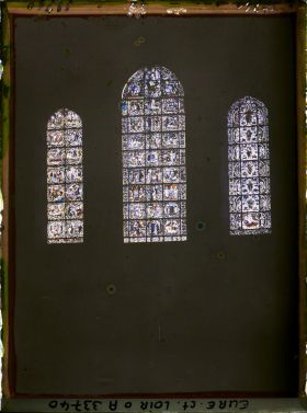 Image représentant Les trois baies du portail occidental de la cathédrale Notre-Dame