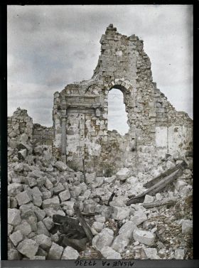 Image représentant Vassogne, Ce qui reste de l'Eglise