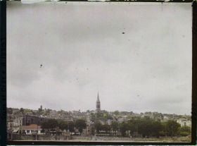 Image représentant Vue vers Saint-Cloud, à 12h 45, le ciel