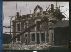 Image représentant France, Binarville (Meuse), Construction de la Mairie