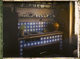 Image représentant Un évier typique de faïence de Castelnaudary