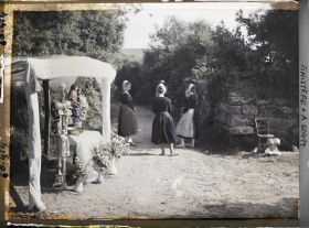 Image représentant Le reposoir de Notre-Dame de Kergoat sur le parcours de la Grande Troménie