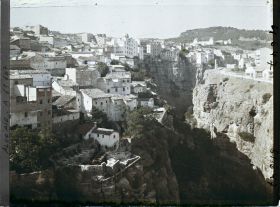 Image représentant Algérie, Constantine, Ville indigènes et gorges du Rhumel