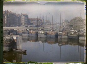 Image représentant France, Dunkerque, Canaux débouchant sur le port