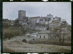 Image représentant Mont Athos, Pantokrator, Vue d'ensemble du Monastère