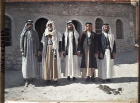 Image représentant Le cheikh Abdallah, chef bédouin "sédentarisé"