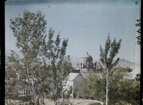 Image représentant Afghanistan, Kaboul, Panorama vers la Mosquée d'Abdour Ahman Khan