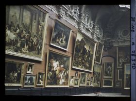 Image représentant La salle des Etats, actuelle salle de la Joconde