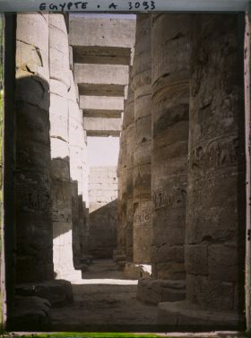 Image représentant Colonnade du temple de Khonsou