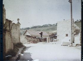 Image représentant France, Condé s/Aisne, Reconstruction dans le Village