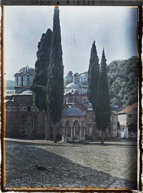 Image représentant Turquie, Hilendar, Ensemble de l'Eglise