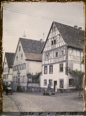 Image représentant France, Lauterbourg, Une maison de la boucherie dans la Grande rue