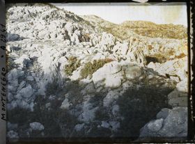 Image représentant Les lapiès et les buissons rouges