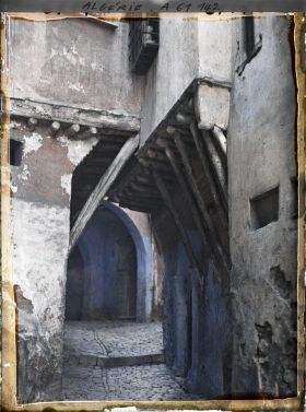 Image représentant Le début de la rue des Abencerages dans la Casbah