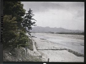 Image représentant Paysage de la rivière Hozu en aval du village d'Arashiyama