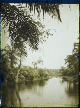 Image représentant Le marigot ou lagune d'Adjarra