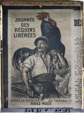 Image représentant Affiche d'Auguste Leroux pour la Journée des Régions libérées