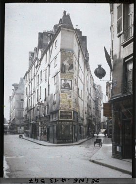 Image représentant L'angle des rues de Seine et de l'Échaudé