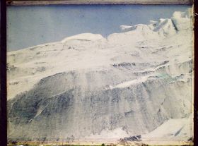 Image représentant France Les Alpes, Les Bossons  3e Cliché, la moraine jusqu'aux 1ers Séracs