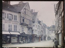 Image représentant Les maisons à colombages, Grande Rue Maurice Viollette, à l'angle de la rue Rotrou
