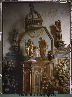 Image représentant France, Usson, Intérieur de l'Eglise Tabernacle le 1260