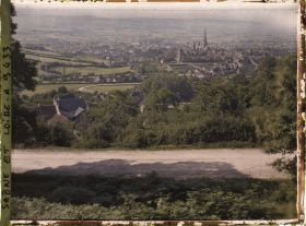 Image représentant Panorama depuis les hauteurs du sud de la ville sur la route de la Chicolle et de Montjeu