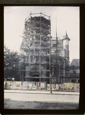 Image représentant France, Arras, Ne De des Ardents, en reconstruction