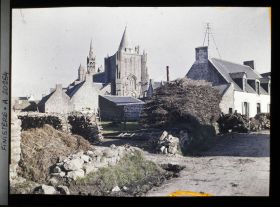 Image représentant Village et église Saint-Nonna