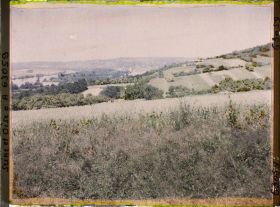 Image représentant Ile de France, Vaux, Les cultures et les vallonnements de Vaux